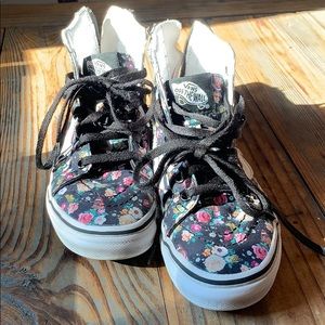 Kids Vans Floral SK8 Hi